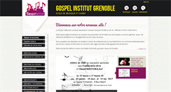 Desktop Screenshot of gospel-institut.com